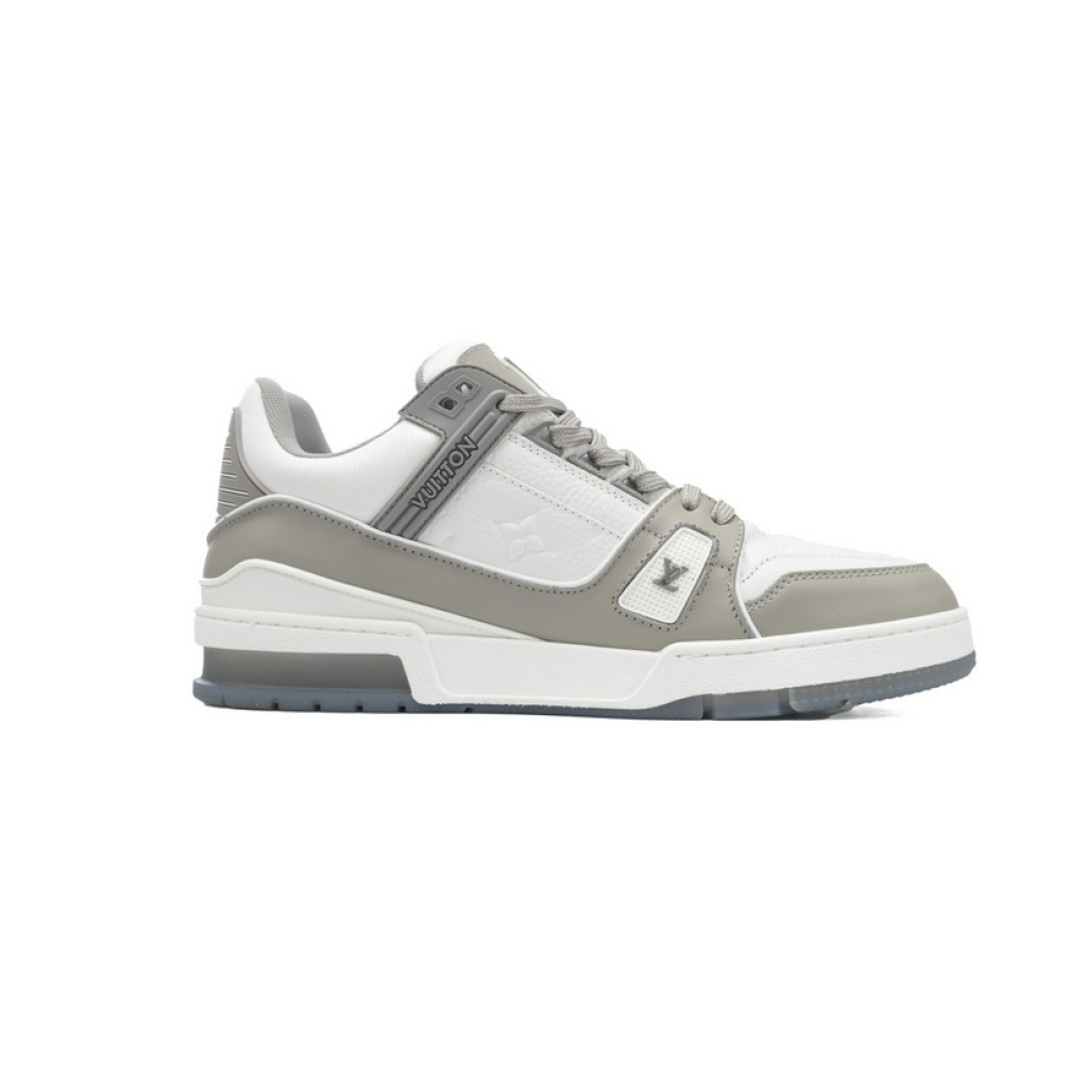 Louis Vuitton Trainer Grey White 