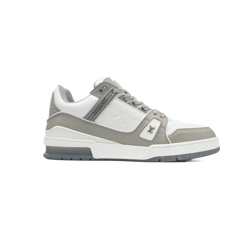 Louis Vuitton Trainer Grey White 