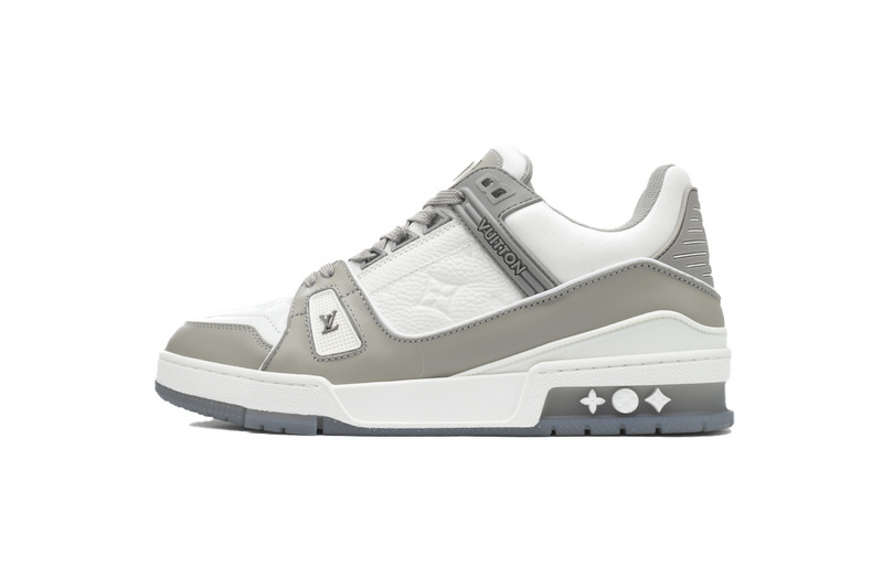 Louis Vuitton Trainer Grey White 