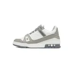Louis Vuitton Trainer Grey White 