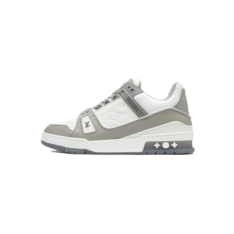 Louis Vuitton Trainer Grey White 