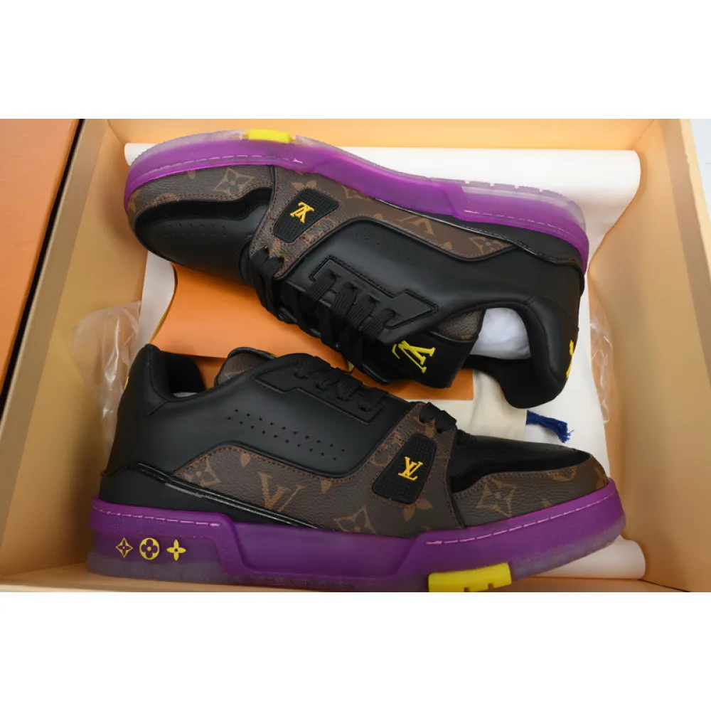 Louis Vuitton Trainer Laser Orange