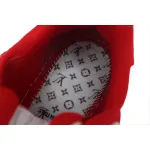 Louis Vuitton Trainer Denim Rose Red