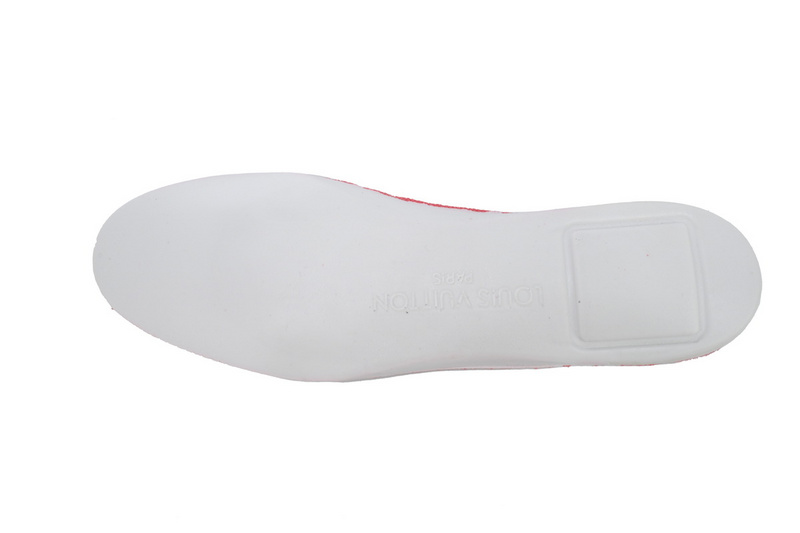 Louis Vuitton Trainer Denim Rose Red