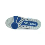 Louis Vuitton Trainer White Blue