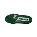 Louis Vuitton Trainer White Green 