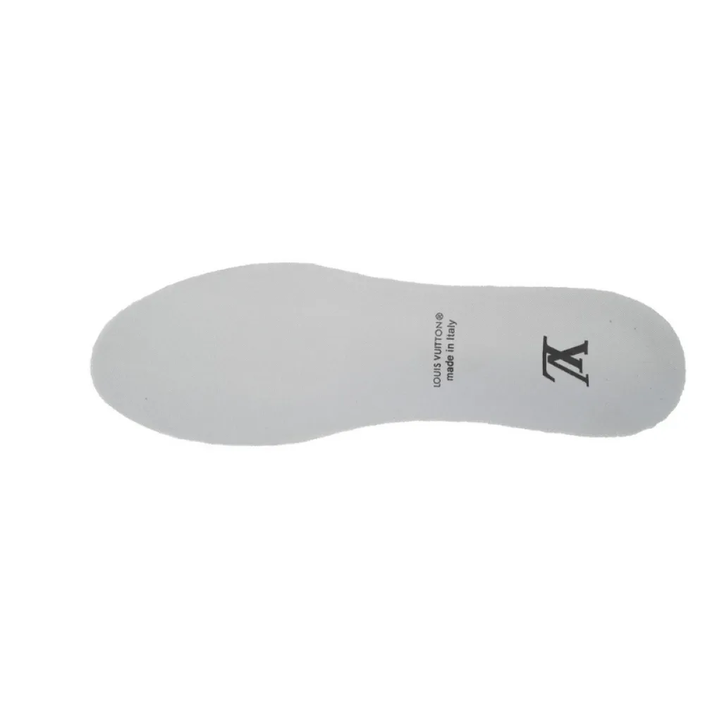 Louis Vuitton Trainer White Green 