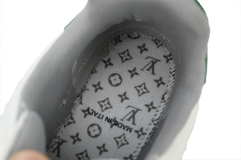 Louis Vuitton Trainer White Green 