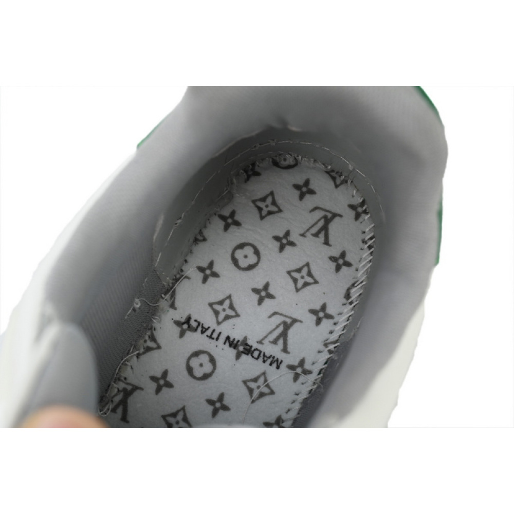 Louis Vuitton Trainer White Green 