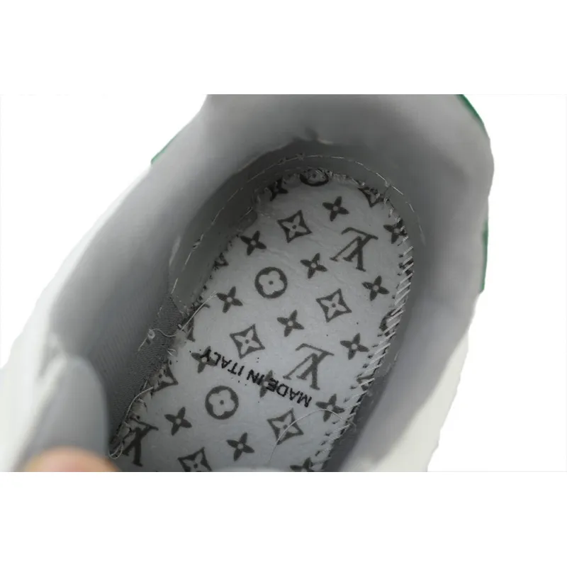 Louis Vuitton Trainer White Green 