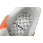 Louis Vuitton Trainer White Orange