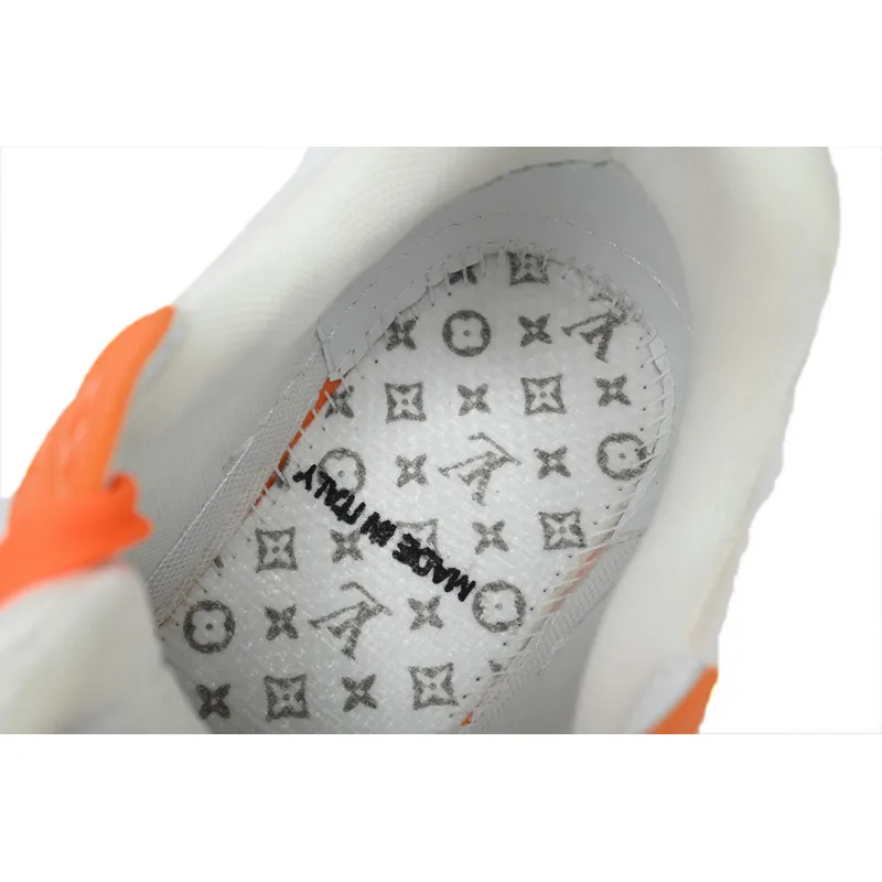 Louis Vuitton Trainer White Orange