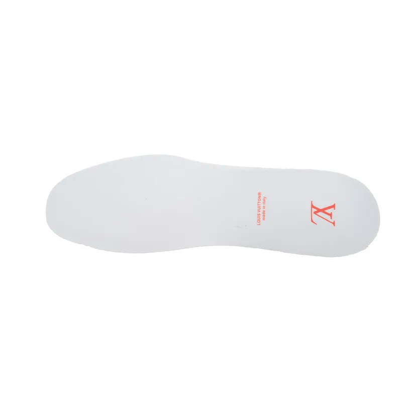 Louis Vuitton Trainer White Orange
