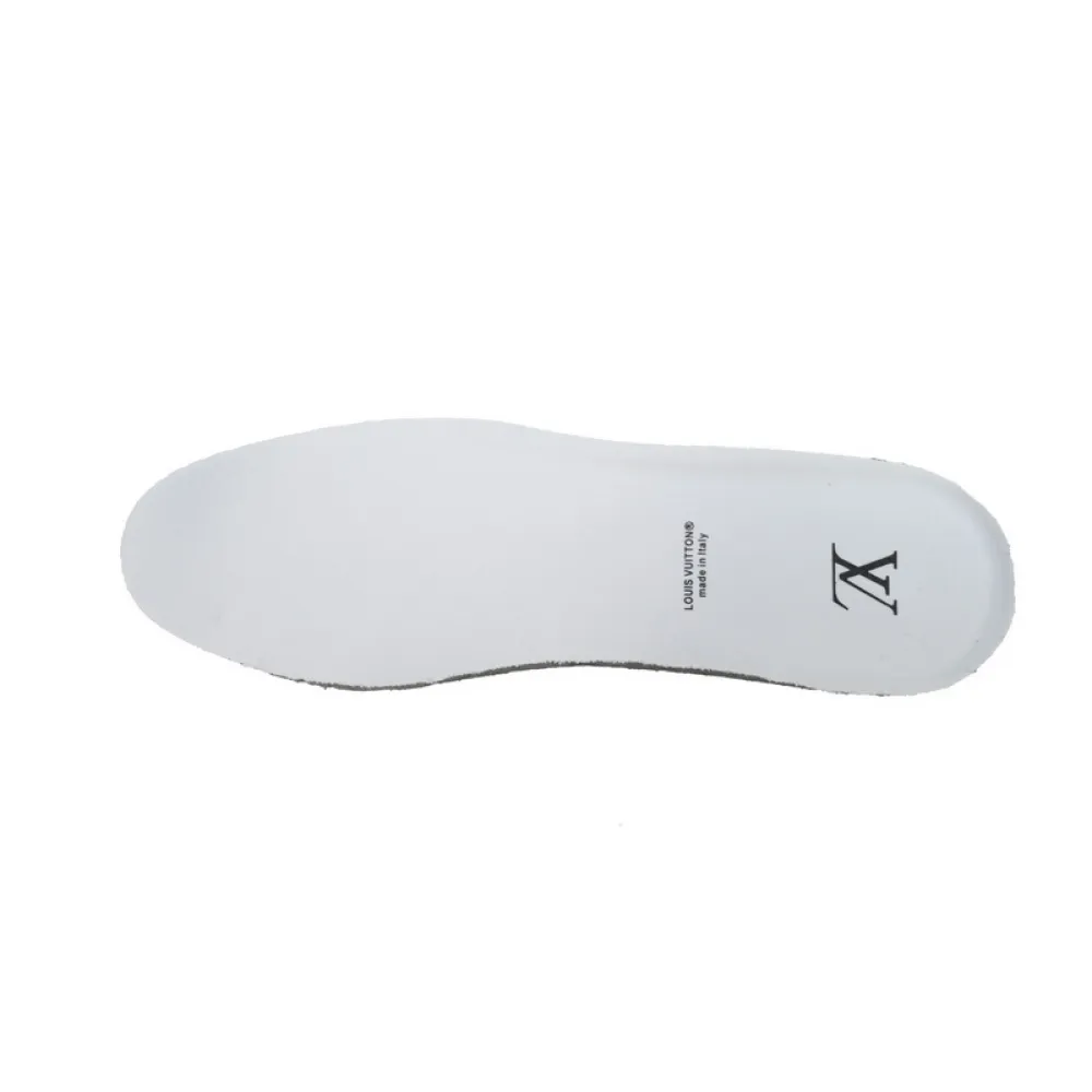 Louis Vuitton Trainer White Red