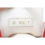 Louis Vuitton Trainer White Red