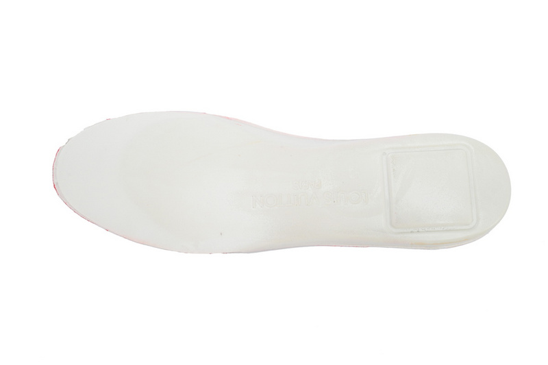 Louis Vuitton Trainer White Red