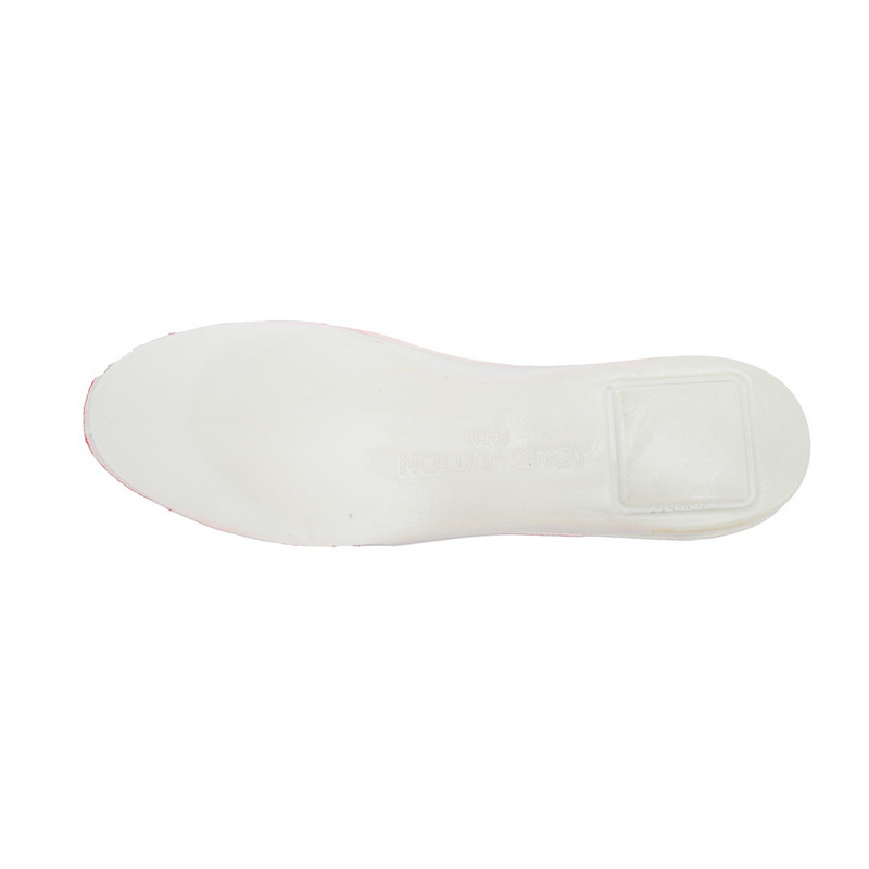 Louis Vuitton Trainer White Red