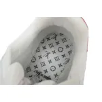 Louis Vuitton Trainer White Red