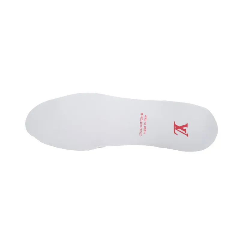 Louis Vuitton Trainer White Red