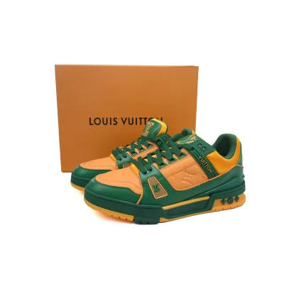 Louis Vuitton Trainer Yellow Green 02