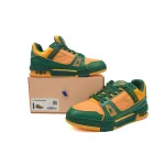Louis Vuitton Trainer Yellow Green