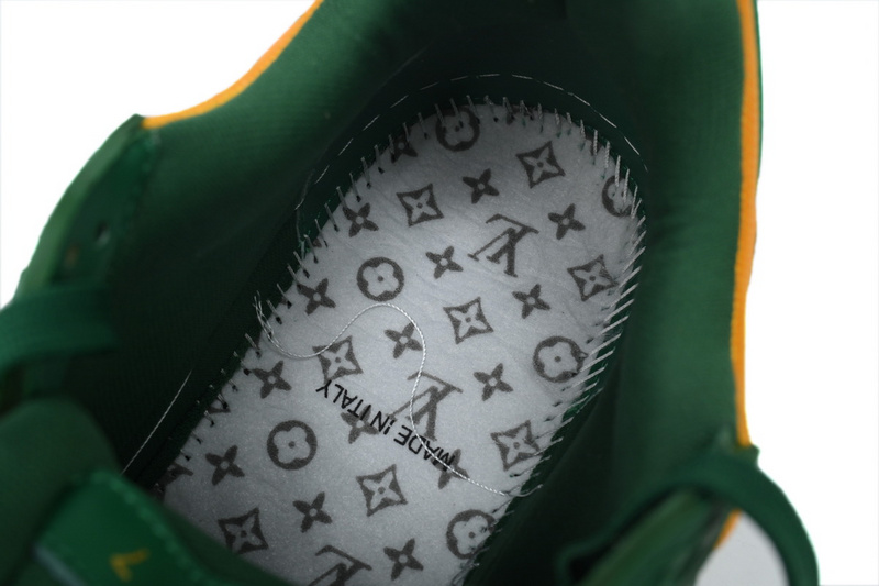 Louis Vuitton Trainer Yellow Green