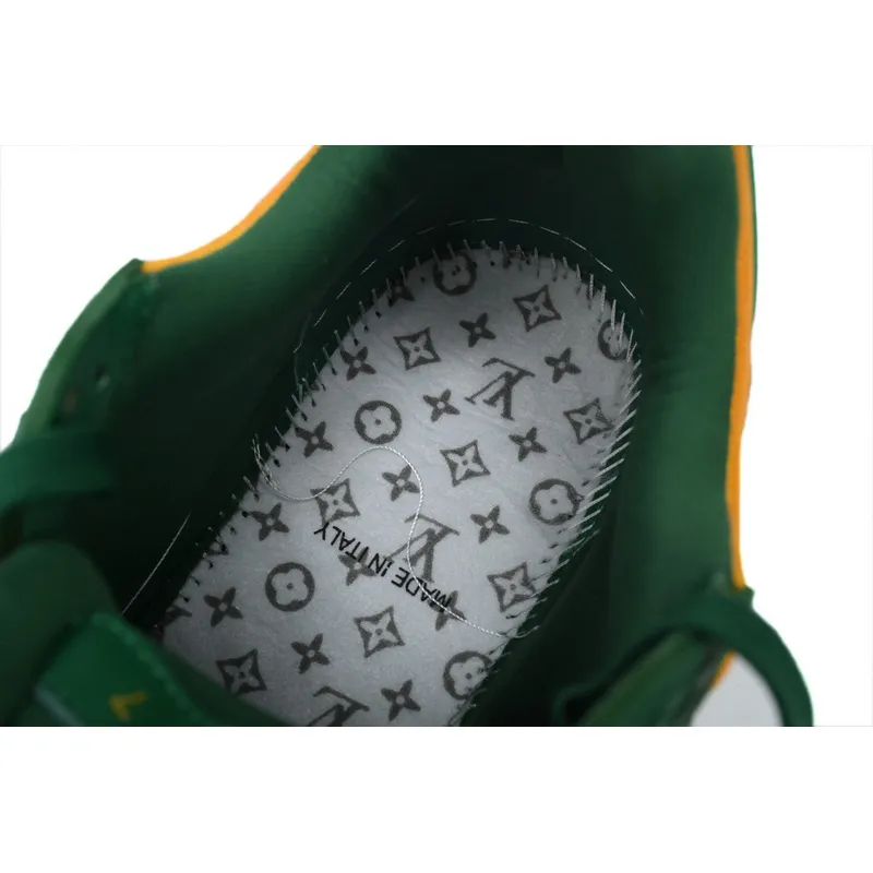 Louis Vuitton Trainer Yellow Green