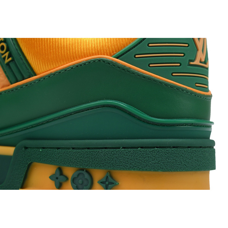 Louis Vuitton Trainer Yellow Green