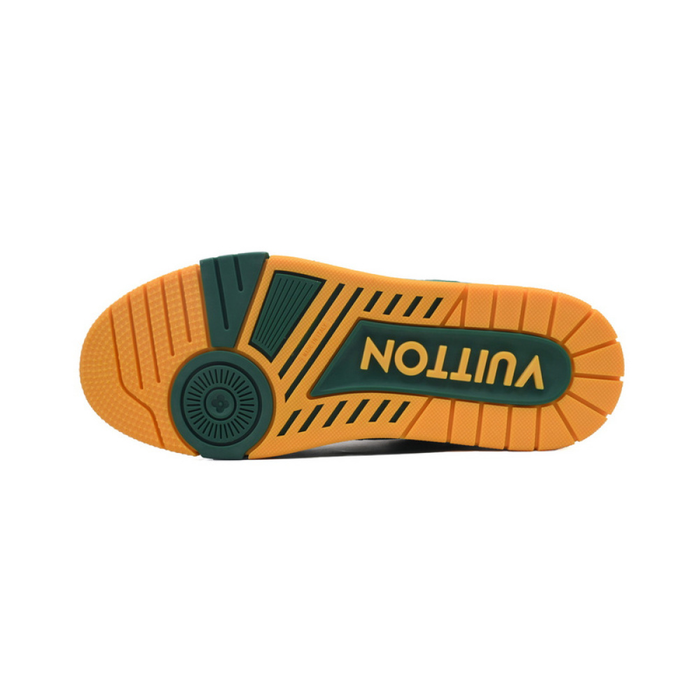 Louis Vuitton Trainer Yellow Green