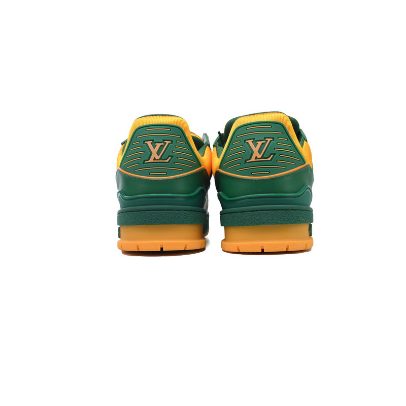 Louis Vuitton Trainer Yellow Green