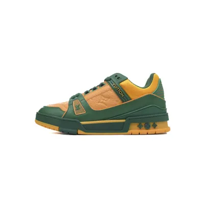 Louis Vuitton Trainer Yellow Green 01