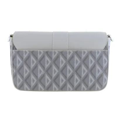 Dior Canvas and cowhide Bag-Grey 02