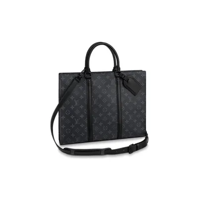 LOUIS VUITTON Black Briefcase 02