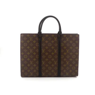 LOUIS VUITTON Brown Briefcase 01