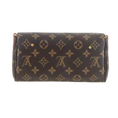 LOUIS VUITTON Chian Bag Brown 02
