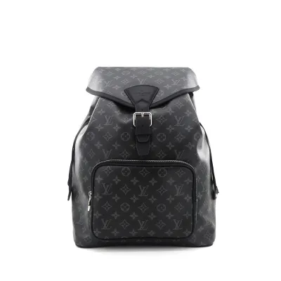 Louis Vuitton Montsouris Backpack Black 002 01