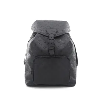 Louis Vuitton Montsouris Backpack Black 01