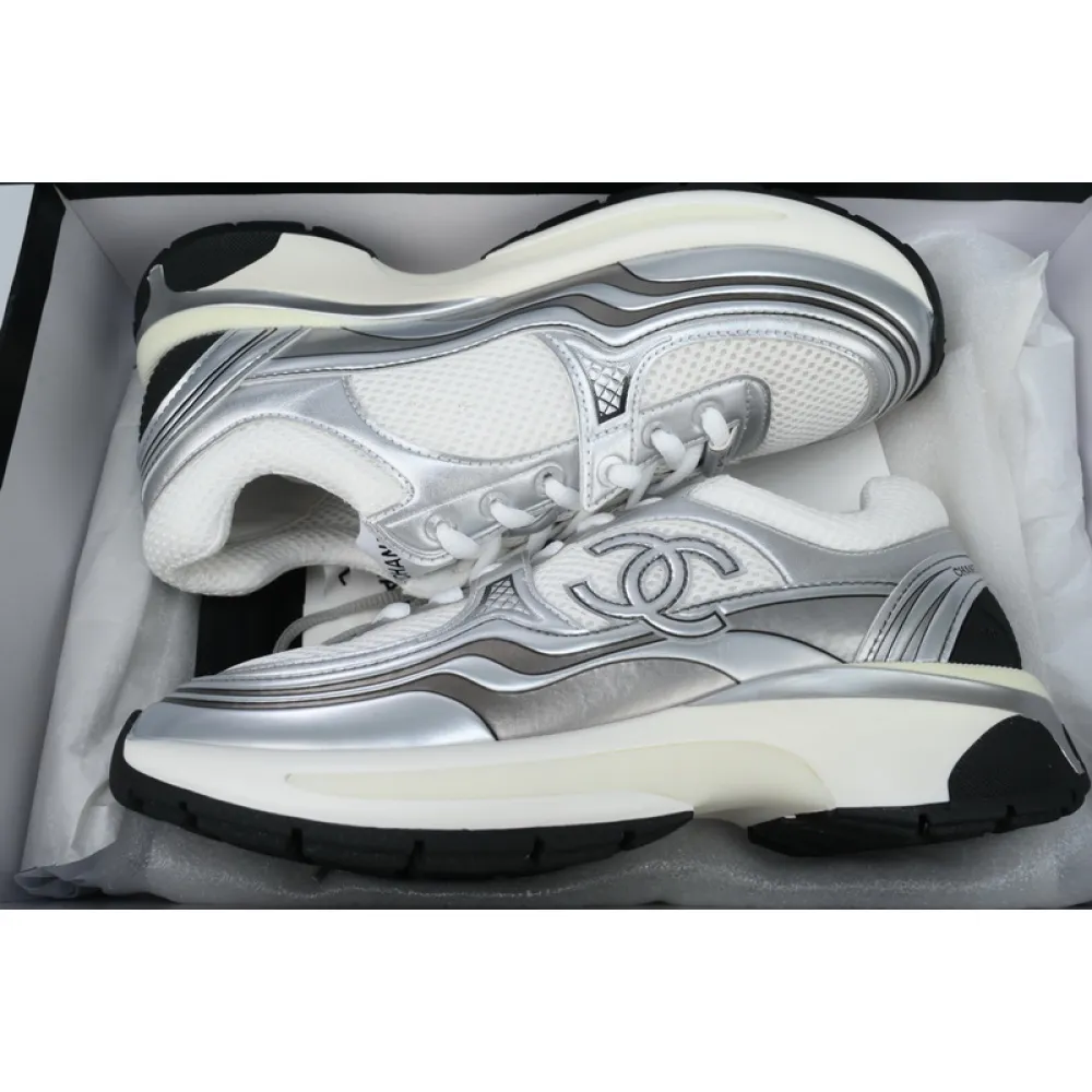 Chanel Silver Black