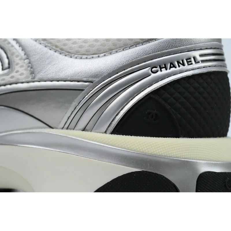 Chanel Silver Black