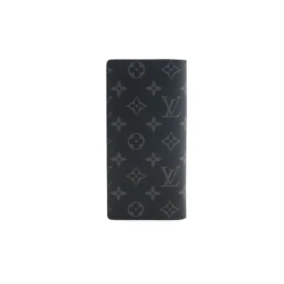LOUIS VUITTON Brazza Wallet Black 02