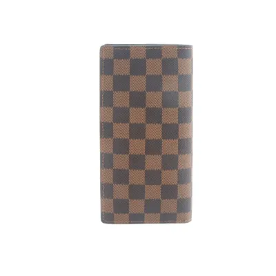 LOUIS VUITTON Brazza Wallet Brown 01