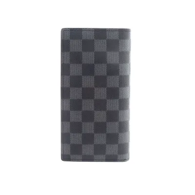 LOUIS VUITTON Brazza Wallet Grey 02