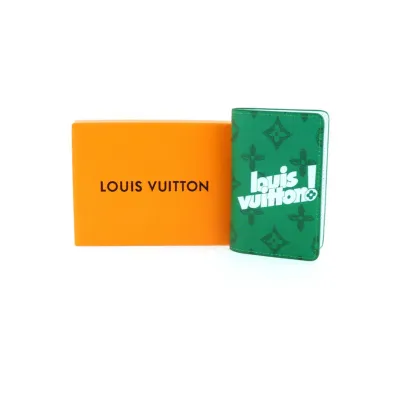 LOUIS VUITTON Pocket Organizer Green 02