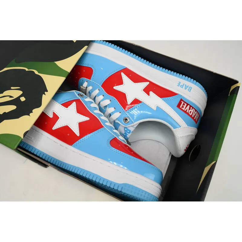 BP A Bathing Ape Bape Sta Low Captain America