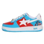 BP A Bathing Ape Bape Sta Low Captain America