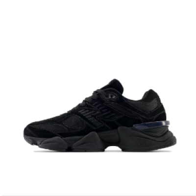 New Balance 9060 'Triple Black Suede' 01