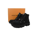 LOUIS VUITTON Martin boots Black