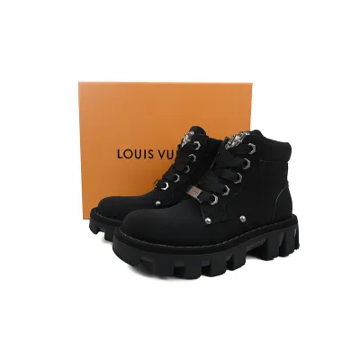 LOUIS VUITTON Martin boots Black 02