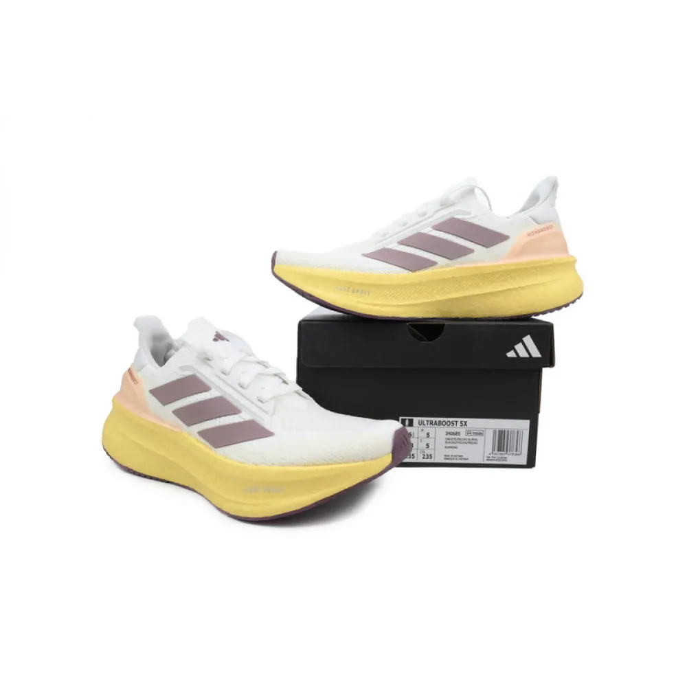 Adidas Ultraboost 5X 'White Almost Yellow' 