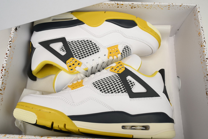 PB Bacth  AIR JORDAN 4 VIVID SULFUR